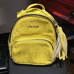 Yello Steve Madden Mini Back Pack And Wallet