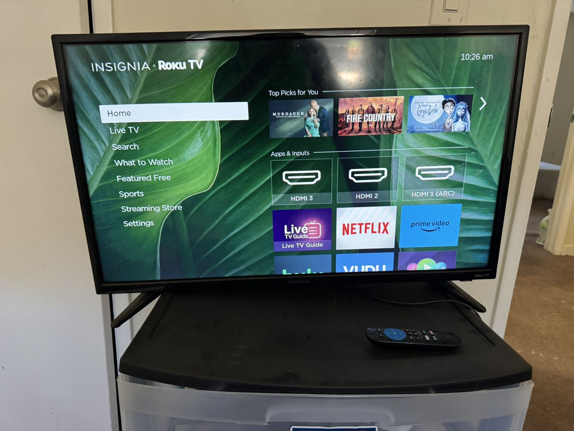 Smaller Roku TV , Works, Have Remote $25