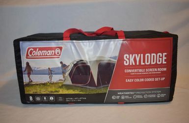NEW Coleman Skylodge Convertible Screen Room 8-Person Tent (Unopened)