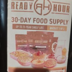 Ten Unopened Buckets Of MRE