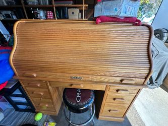 Vintage roll top winners only desk