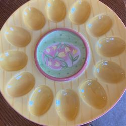 Decorative Easter Egg Plate Holder