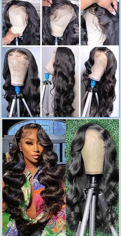 30 inch human hair wig