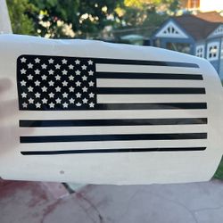 American Black Flag Sticker For Car 