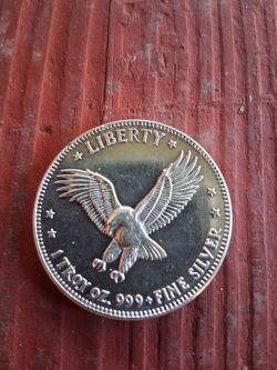 1 - TROY OUNCE SILVER COIN -pending