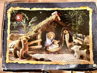 Boyds Bear Nativity Set With Wise Men