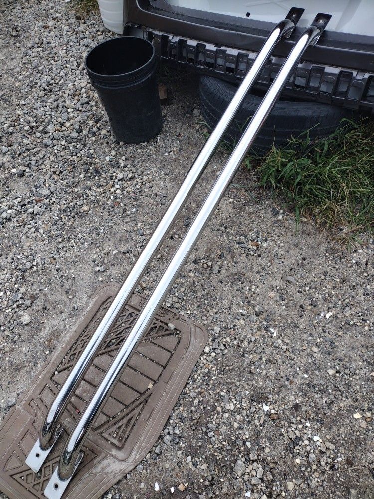 Stainless Bed Rails For A Short Bed They Measure 70 In From Bolt Hole To Bolt Hole