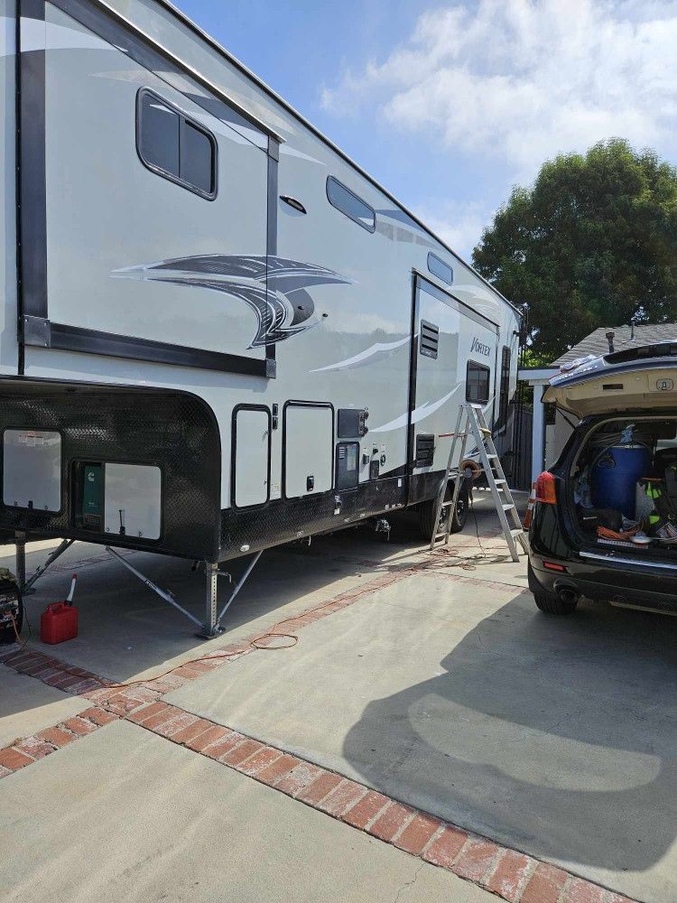 Rv Detail And Boat
