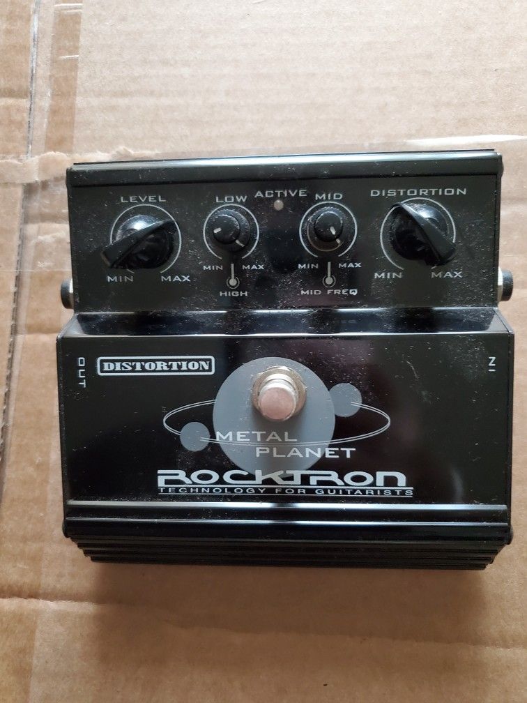 Two Electric Guitar Pedals