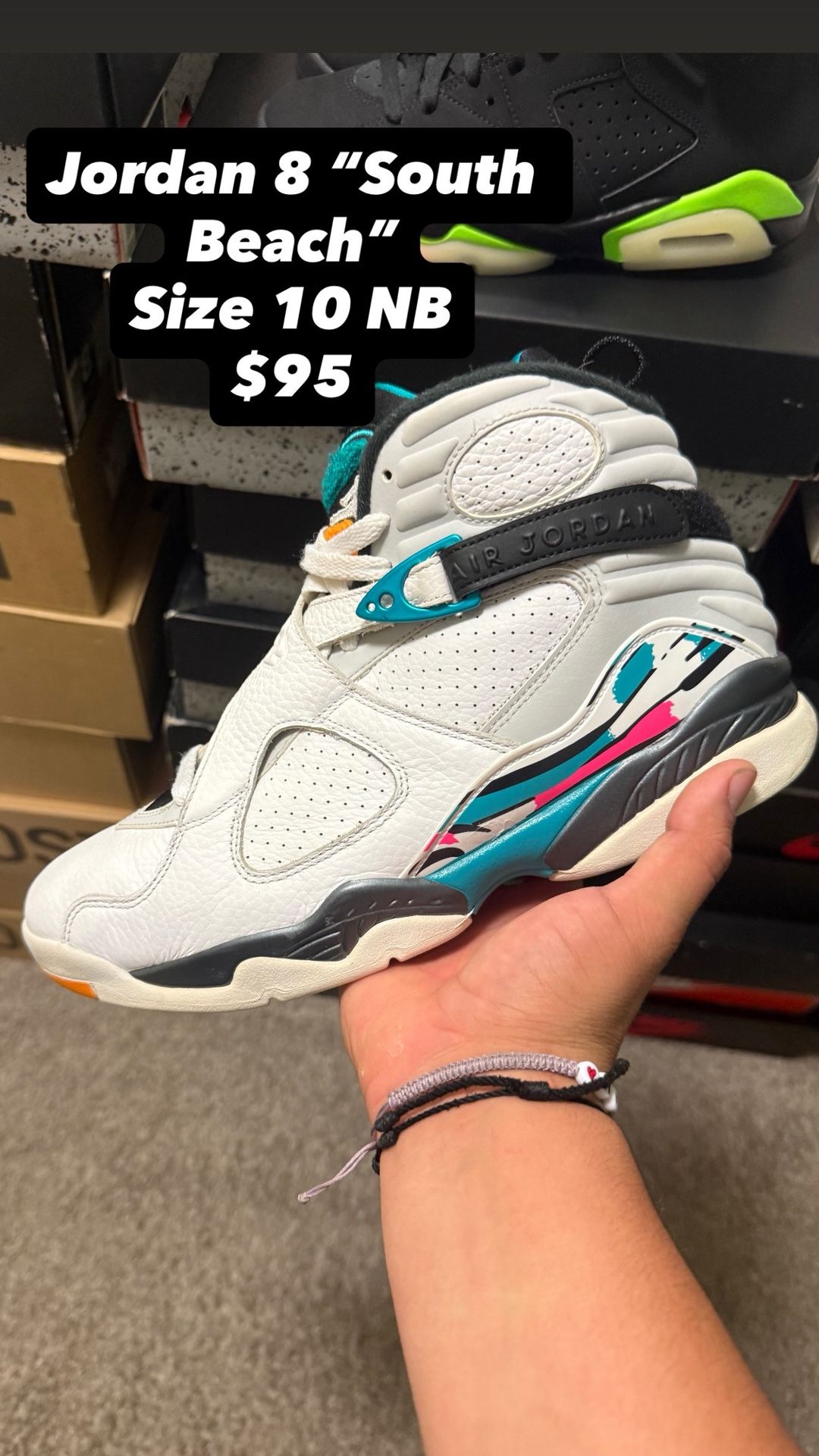 Jordan 8 South Beach
