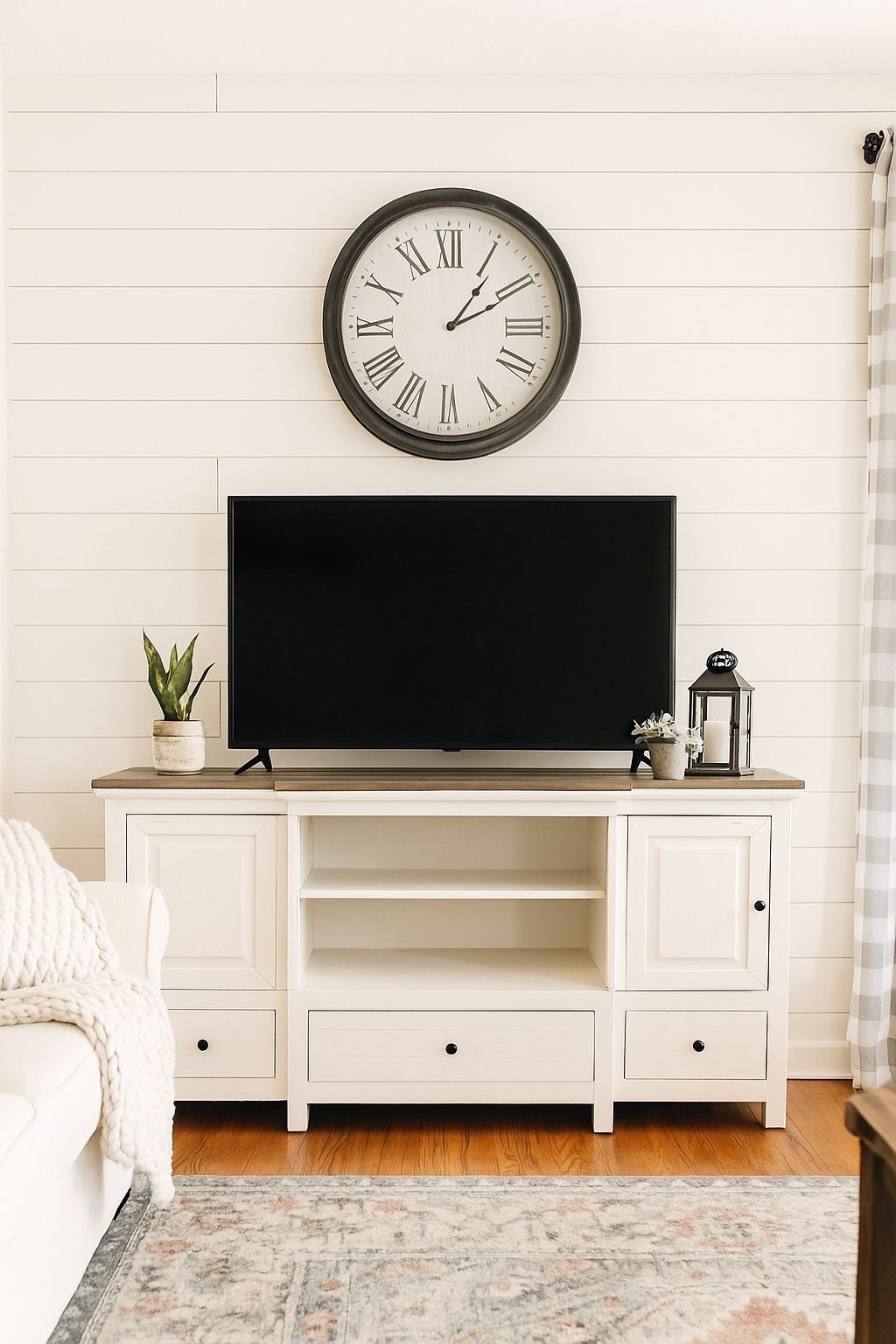 Solid Wood Tv Console Cabinet 