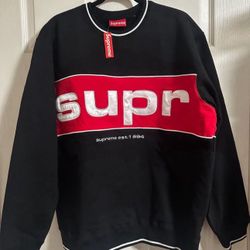 Supreme Piping Crewneck From 2019
