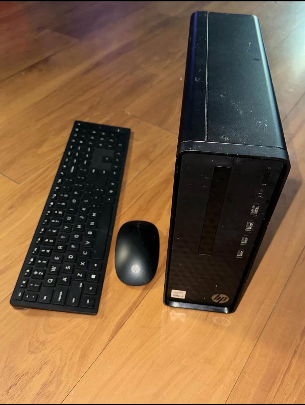 HP Desktop With Keyboard And Mouse (Wireless)