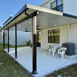 Aluminum Terrace, Pergola, Patio Cover and Screen Enclosure