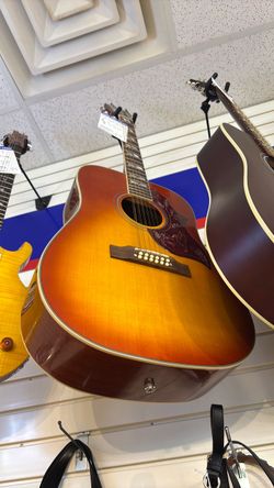 12-String Acoustic-Electric Guitar Sunburst
