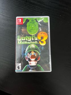 Luigi mansion 3 switch game