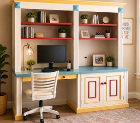 Beautiful desk with Hutch