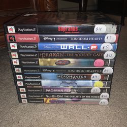 Lot Of 11 PlayStation 2 Games