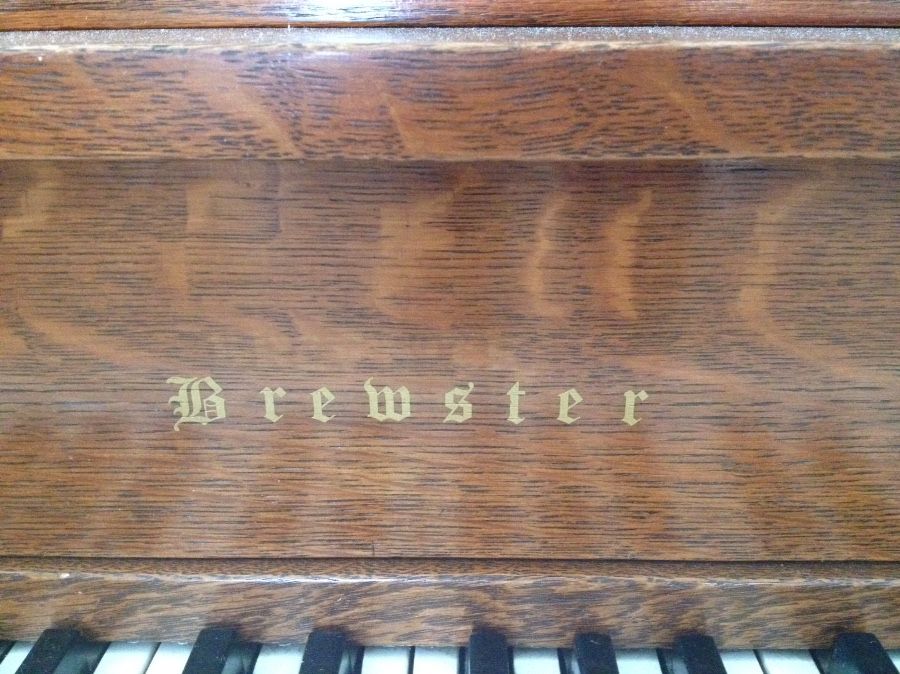 Brewster 1930s player piano RARE
