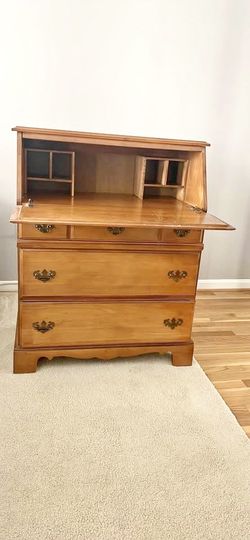 Wood Secretary Desk - Will Deliver