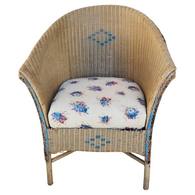 Lloyd LOOM Vintage Patio Rattan Chair