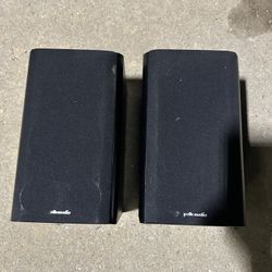 Polk Audio RT3 Bookshelf Home Theatre 2-Way Speakers With Wall Mounts