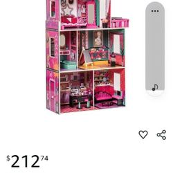 Wooden Doll House(like New)