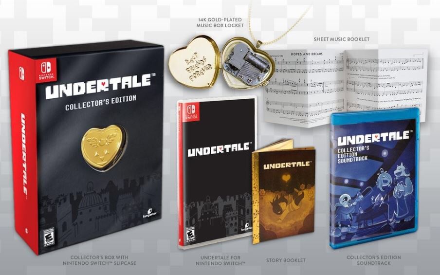 UNDERTALE Collectors Edition Game For Nintendo Switch