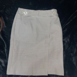 H&M houndstooth dress Skirt Size 6 