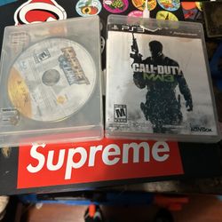 PS3  With 3 Games And Controller With Charger