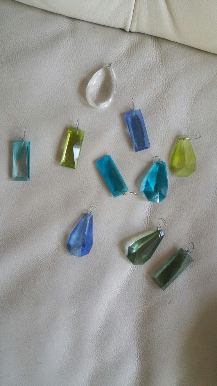 Glass gems (prices below)