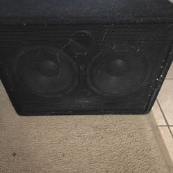 Seismic audio 2×10 Bass cabinet Speaker
