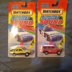 Vintage Matchbox Light &Sound