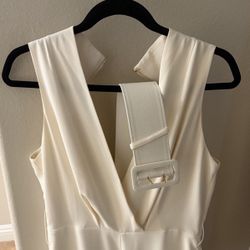 White/Cream Pantsuit 