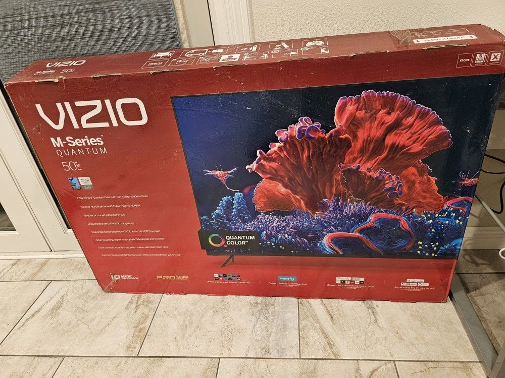 Vizio M50Q7-H1 - 50 Inch 4k TV - Like New