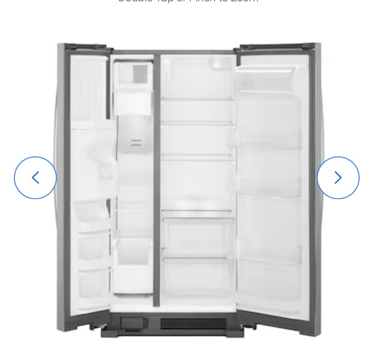 Whirlpool 24.6-cu ft Side-by-Side Refrigerator