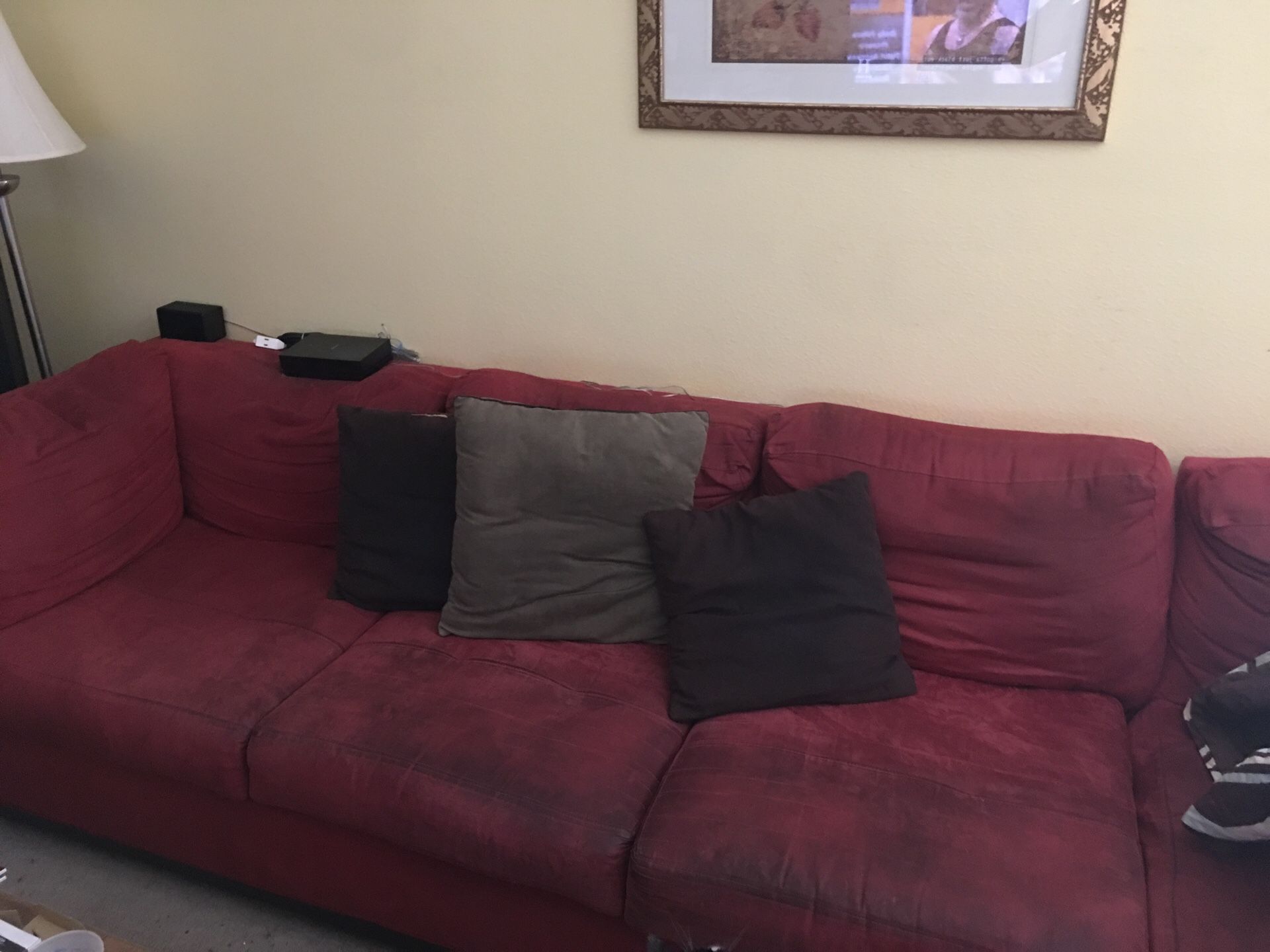 L Shaped Sectional Couch Sofa
