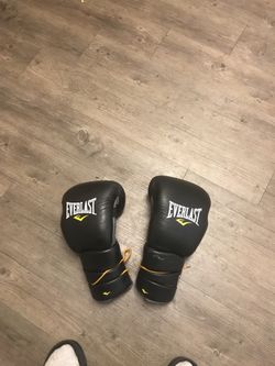 Everlast great gloves, hardly used 65$ obo
