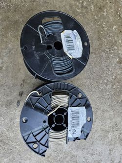 Two Solid Wire Copper Spools 14 Gauge 600 Volts