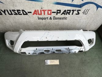 w/cracks 2012 - 2013 - 2014 - 2015 TOYOTA TACOMA FRONT BUMPER COVER OEM AX98729