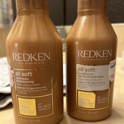 REDKEN All Soft Shampoo & Conditioner - NWT