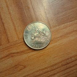 1981 Un Peso Mexican Coin