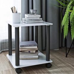 Glass Side Table Or End Table 