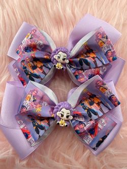 ✨¡Moños inspirados en las Guerreras K-Pop! ✨(Pares)