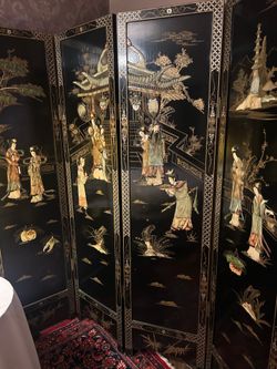 Room dividing screen