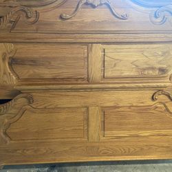 Oak Bed Frame Queen