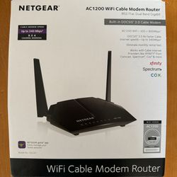 Netgear AC1200 WIFI Cable Modem Router