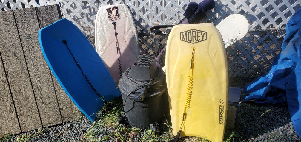 Free Boogie Boards.