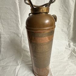 Red Star Antique Fire Extinguisher 