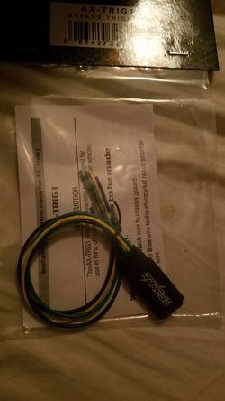 Bypass for alpine and pioneer in-dash stereos